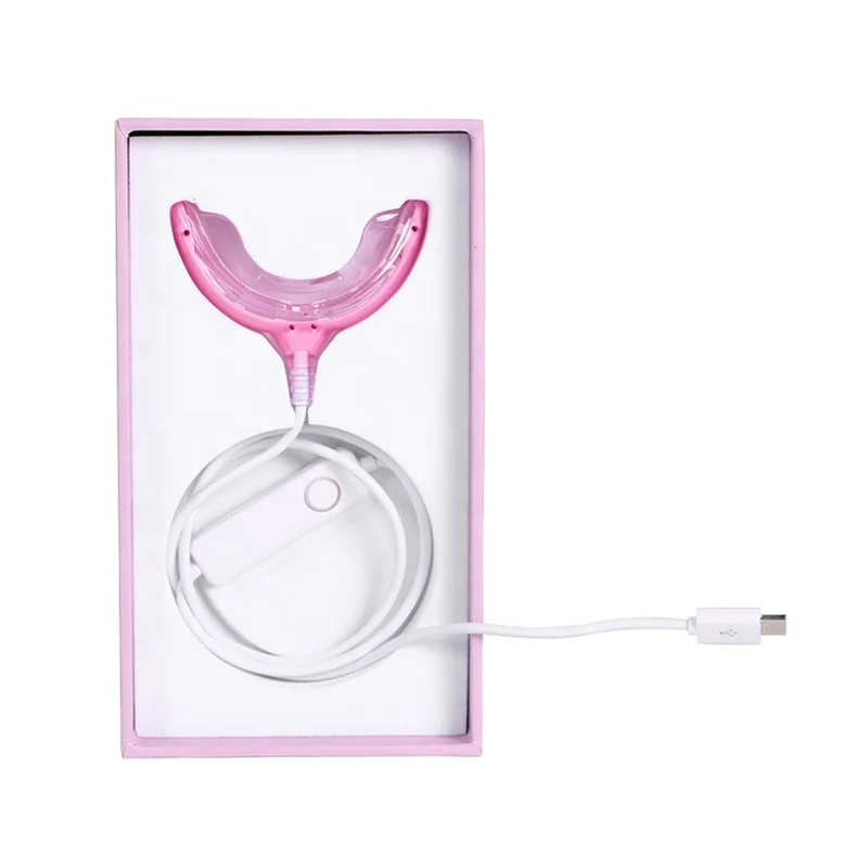 Ce Approved Carbamide Peroxide Wired Suit Led Rechargeable Teeth Whitening Kit