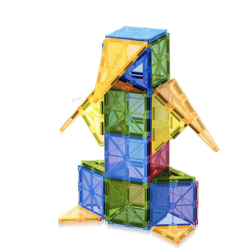 
2020 Kids Educational Toy Magnetic Building Tiles Factory Direct Sale 