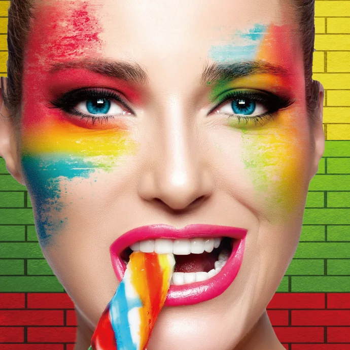 Solvent-based blank polyester polycotton cotton printing inkjet canvas