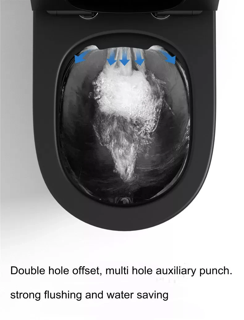 Factory Supplier Cheap Bathroom Creamic Sanitary Ware One Piece Watermark Toilet Set Bathroom Ceramic Wall-hung Toilet with CE