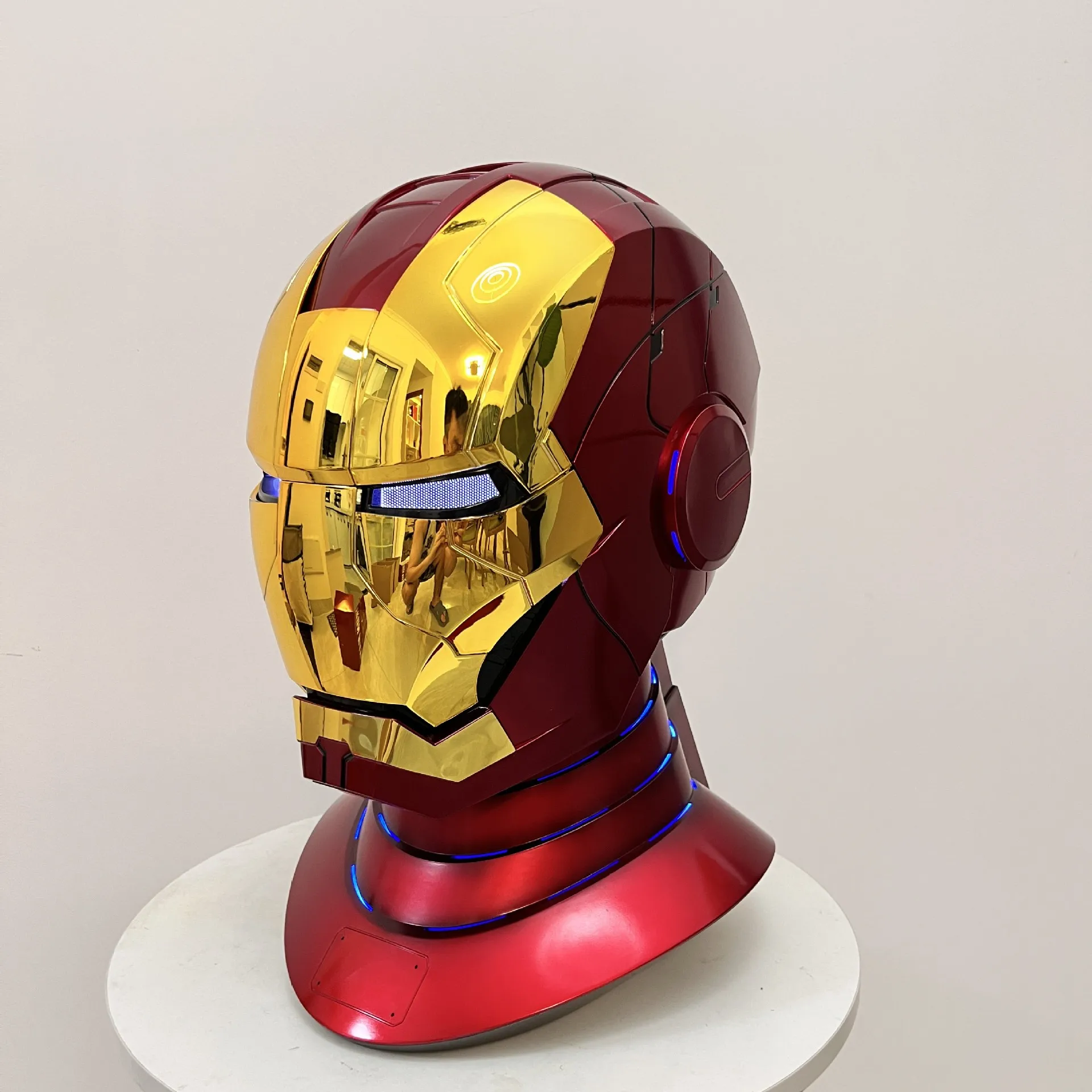 SLKE MK5 COSPLAY Automatic opening and closing Voice Touch Remote control Marvel the super man Iron-man Helmet