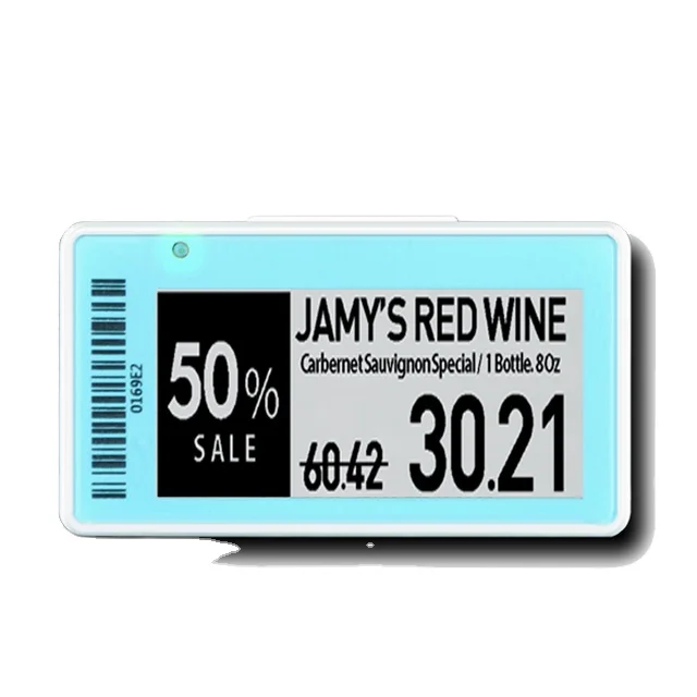 New Arrive Supermarket Freezer ESL Fridge Price Tag Low Temperature Eink Display