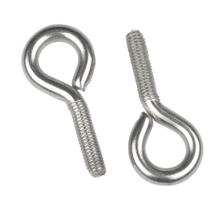 Stainless steel eye bolt hook M4  M5 M6 custom size