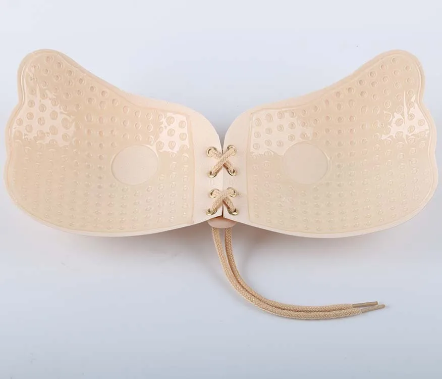 Invisible Strapless Bra Self Adhesive Backless Bras Silicone Push up Bra