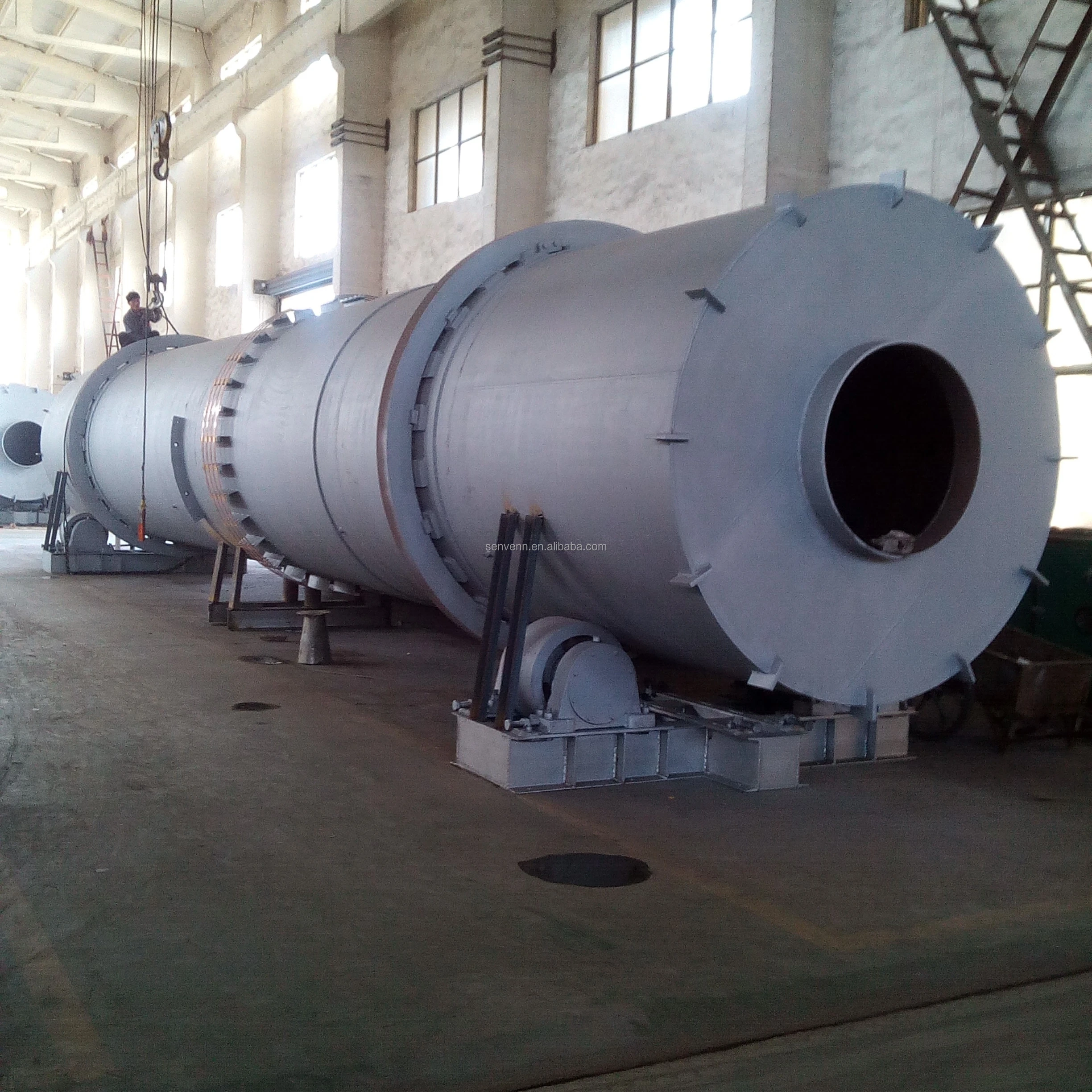 SenVen Revolving Cylingder Flash Dryer Drum Drying Equipment for Ore and Tailings and Ash
