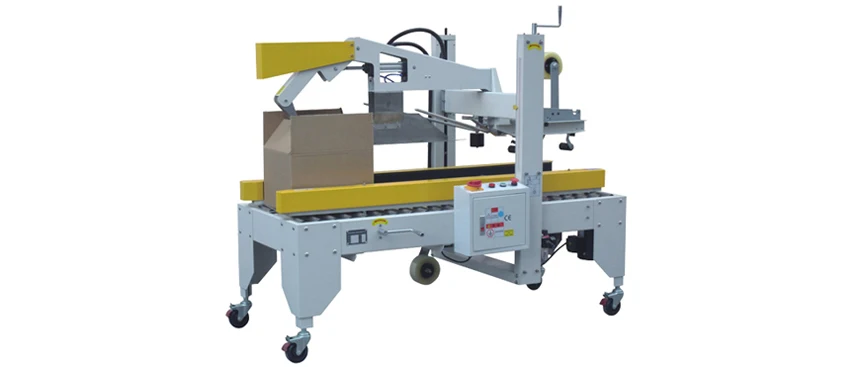 durable high quality case sealer high speed carton fold machine semi auto machine