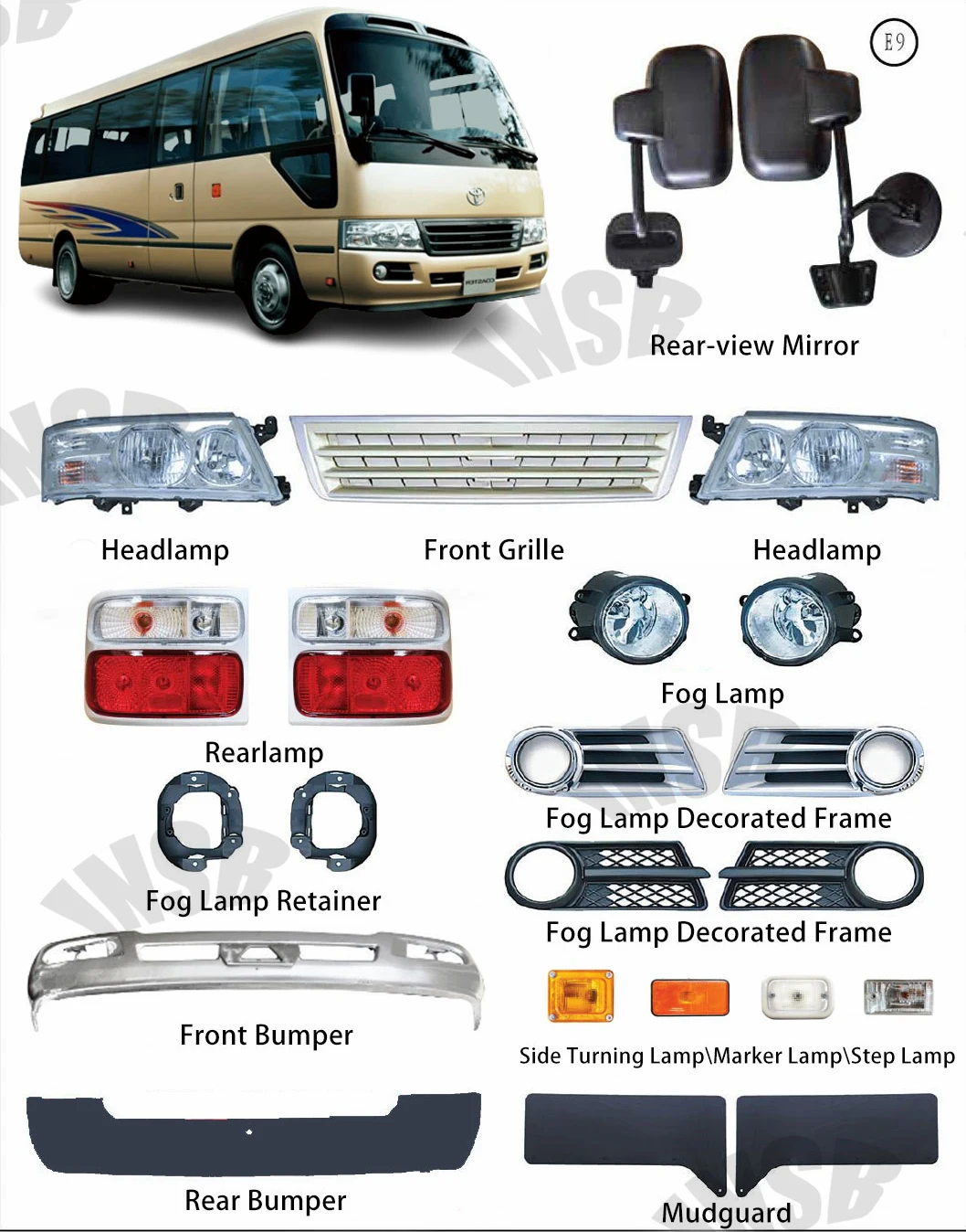 Подставка под автобус передняя решетка под автобус подставка под горку фургон запасные части
