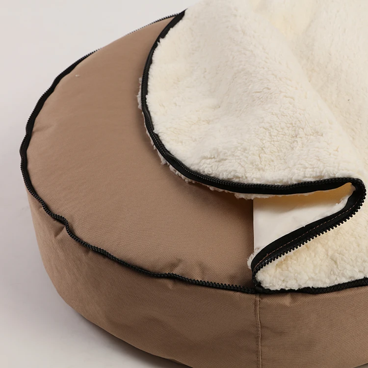 2022 New Design Modern soft comfortable Removable cover Plush Pet Bed beanbag cushion pet bed for dogs and cats