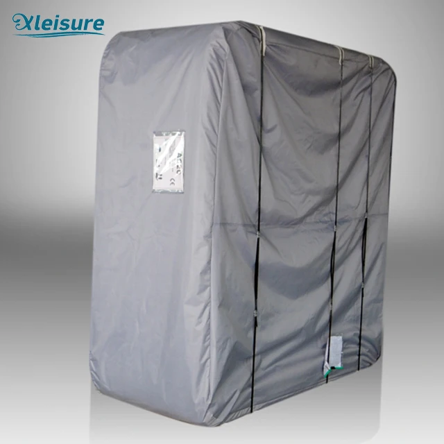 Wholesale waterproof Square Hot Tub Cover Waterproof swim spa cover bag Hot tub Bag
