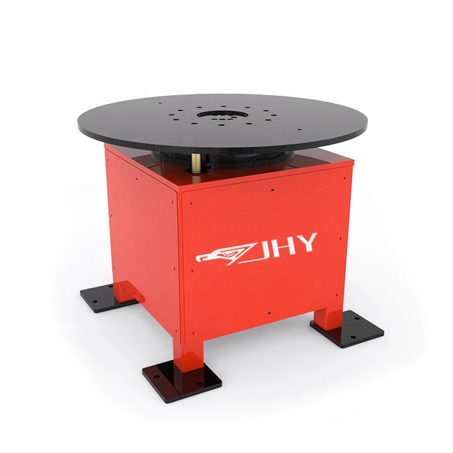 2 axis heavy load L type rotate robotic automatic positioner with turntable