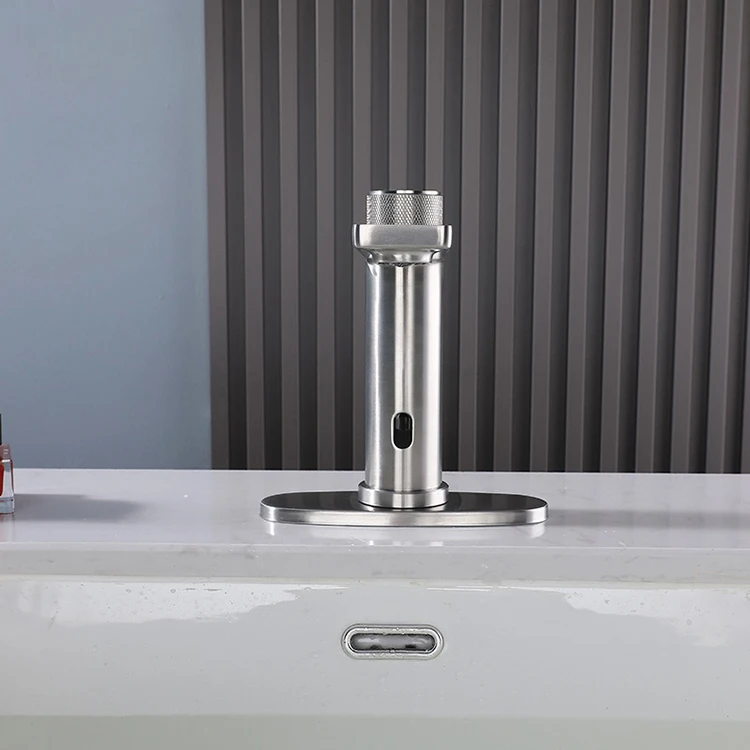 Stainless Steel Infrared Sensor Bathroom Basin Faucet Tap