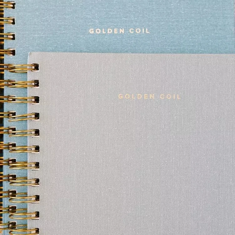 Blank Cover Paper Planner School Student Popular A5 Custom Binder Stationery Spiral Binding Notebooks