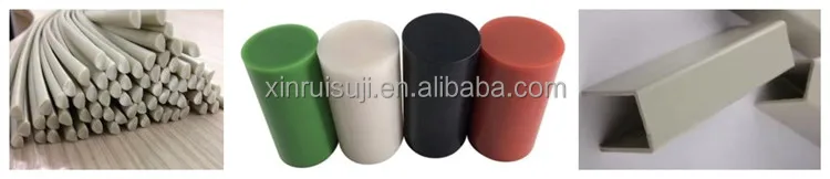 Engineering Plastic Polypropylene Polyethylene PP PE Rod Making Machine