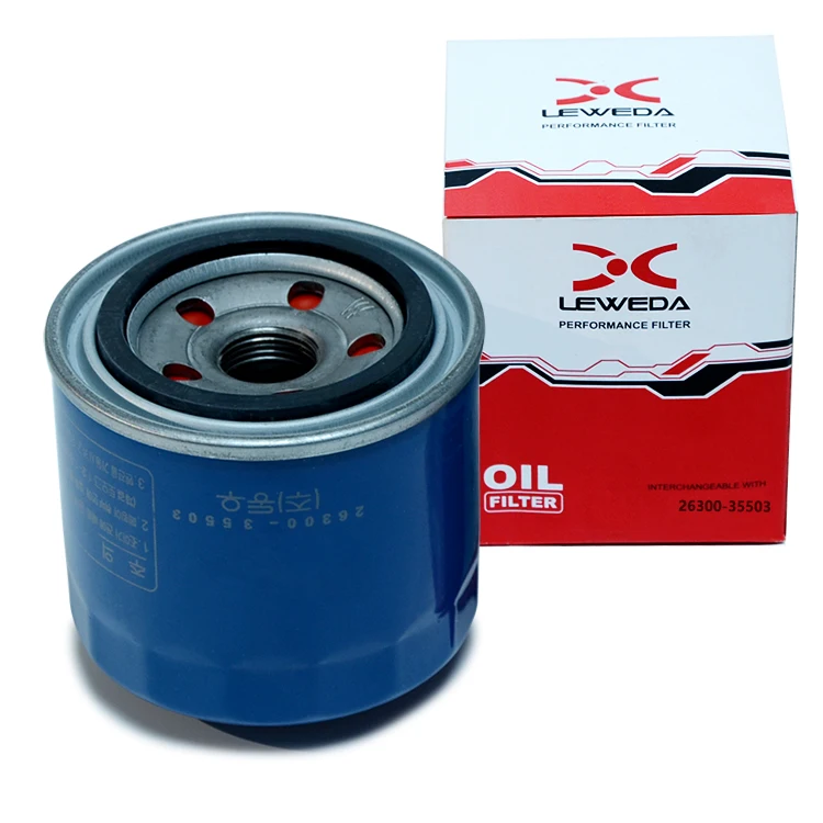 Factory Wholesale Korean Car Oil Filter 26300-35504 26300-35503 2630035504 Original