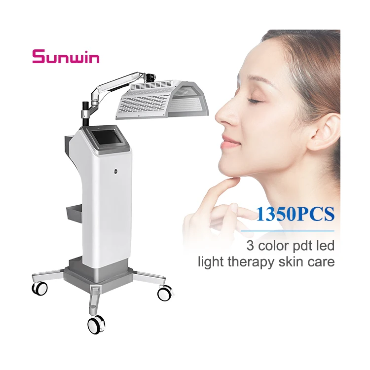Enhanced Skin Care LED PDT Photodynamic Therapy Beauty Device for Acne Treatment featuring Infrared Red LED with 3 Color Options