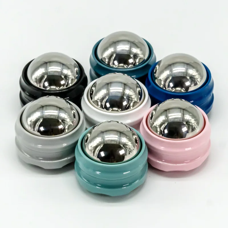 oem/odm Ice Globes Stainless Steel body Roller Cold Reduce Dark Circles Wrinkles Puffiness Relaxation fascia massage roller