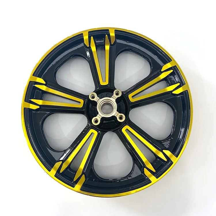 Widely Use Front Rear Custom Modified Custom Color Alloy Aluminum Wheel Motorcycle For Click 125/beat Fi