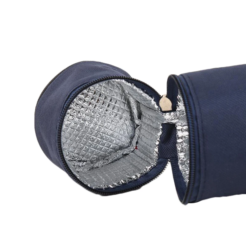 Custom Single Bottle Insulated Wine Bottle Holder Sublimation Bresst Milk Can Carrier Bag For travel