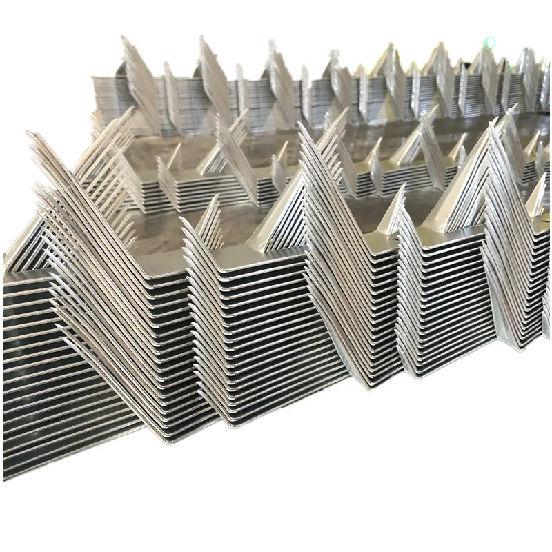 Hot Dipped Galvanized M Size Sharp Razor Wall Spikes Anti Climb Used on top of 358 Security Fence