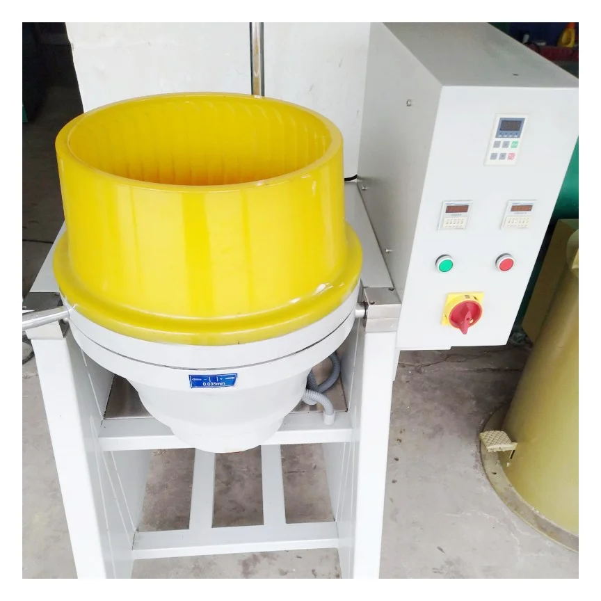 High energy centrifugal finishing machine for metal, rings, necklaces and components