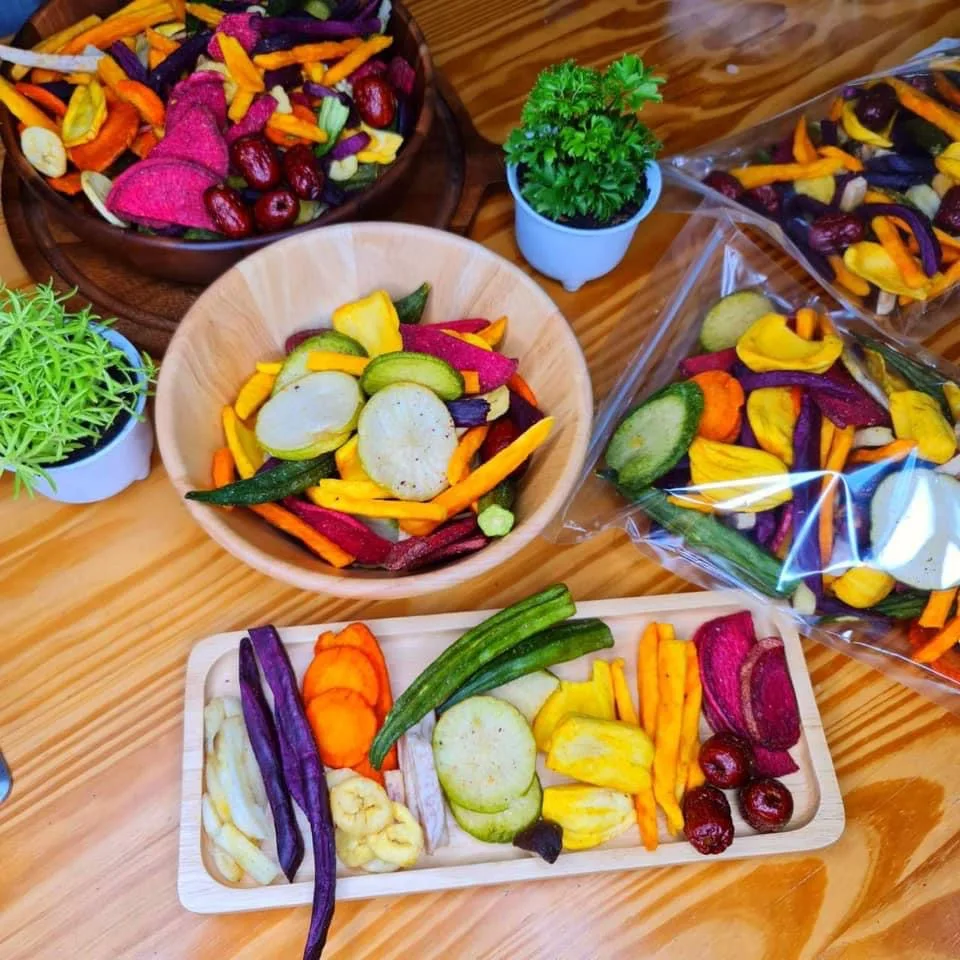 
Crispy Vegetables Dried Snacks 250g. 