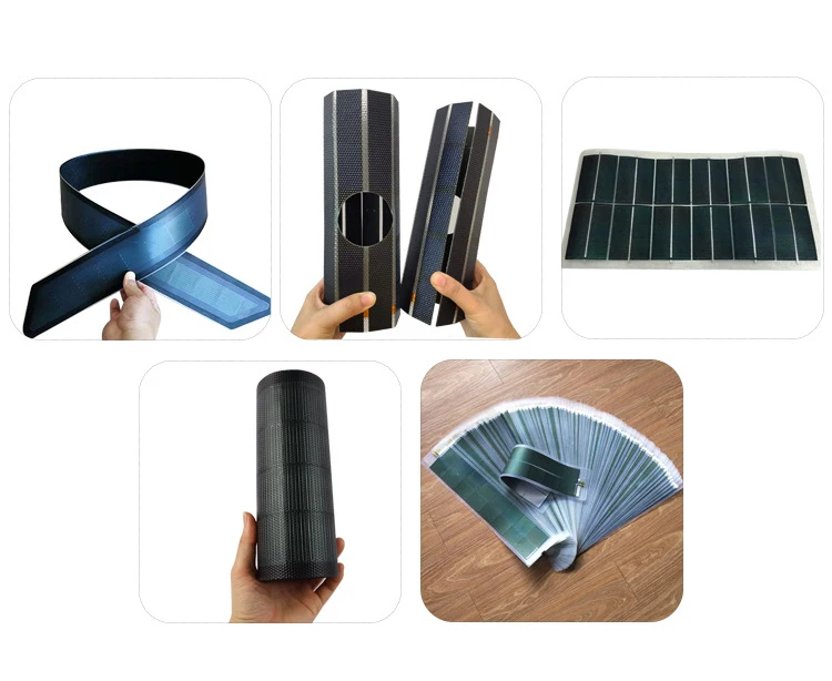 75w Thin Film Flexible Solar Panel triple junction amorphous solar cell