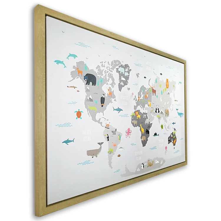 Custom Modern Black And White World City Map London Paris New York Posters Rome City Map Prints Wall Art Canvas Painting