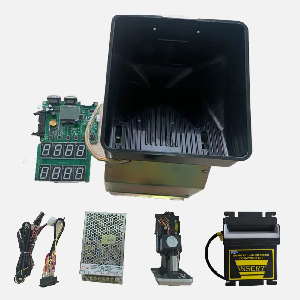 Automatically vending machine full kits Bill exchange bill to coin token change machine  Coin change machine kit