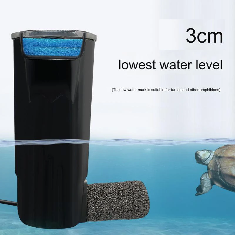 Fish tank waterfall water filter pump externally mounted three-in-one external filter aquarium filter