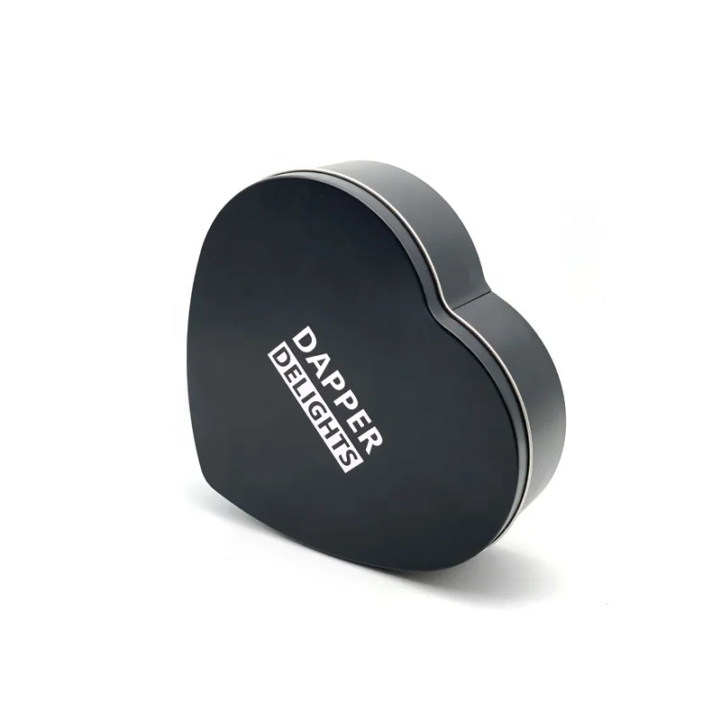 Hot sale custom printed candy sweets heart shape metal tin boxes Valentines love wedding gift chocolate heart tin can case