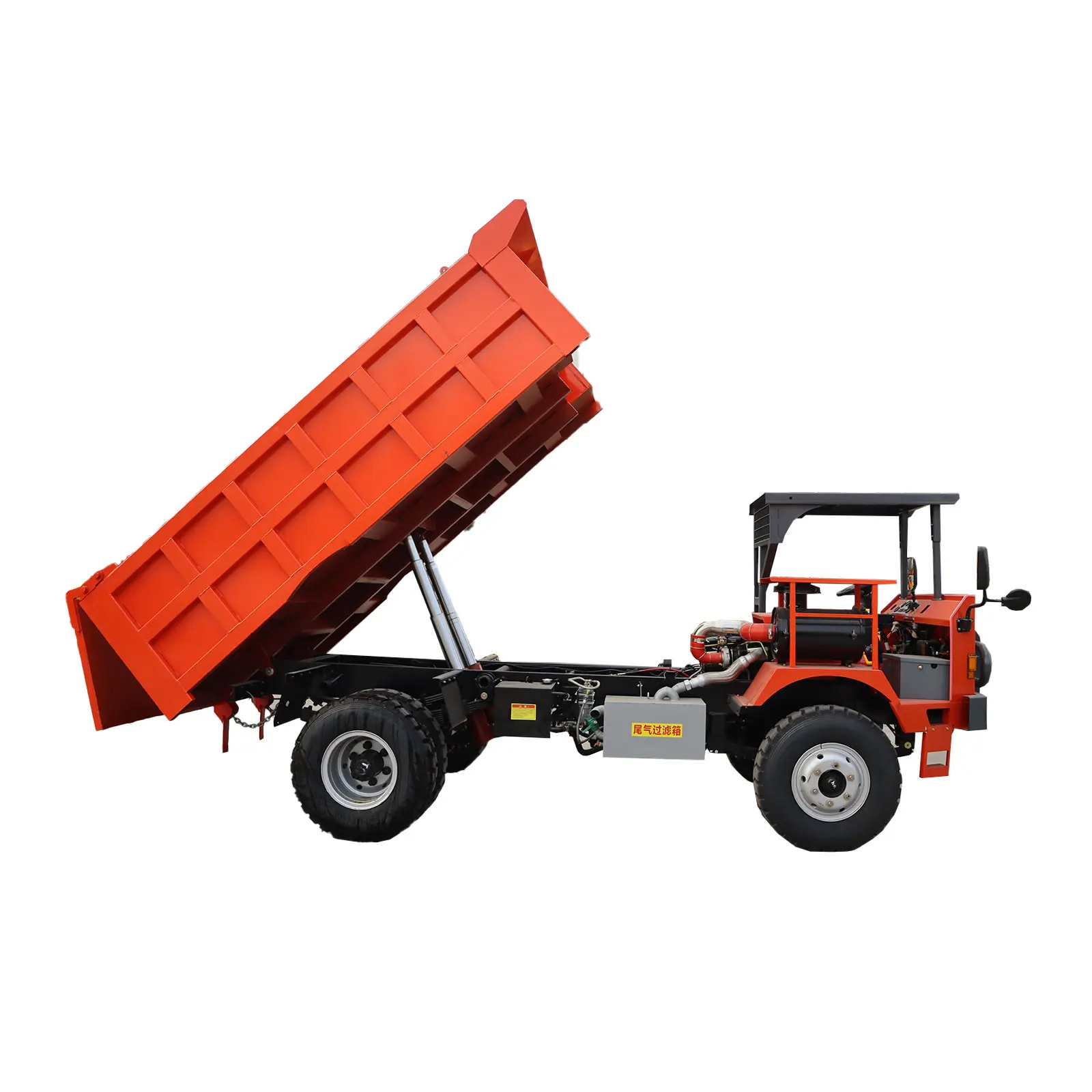 12 ton wheel dump truck with CE all terrain transporter for agriculture and mine