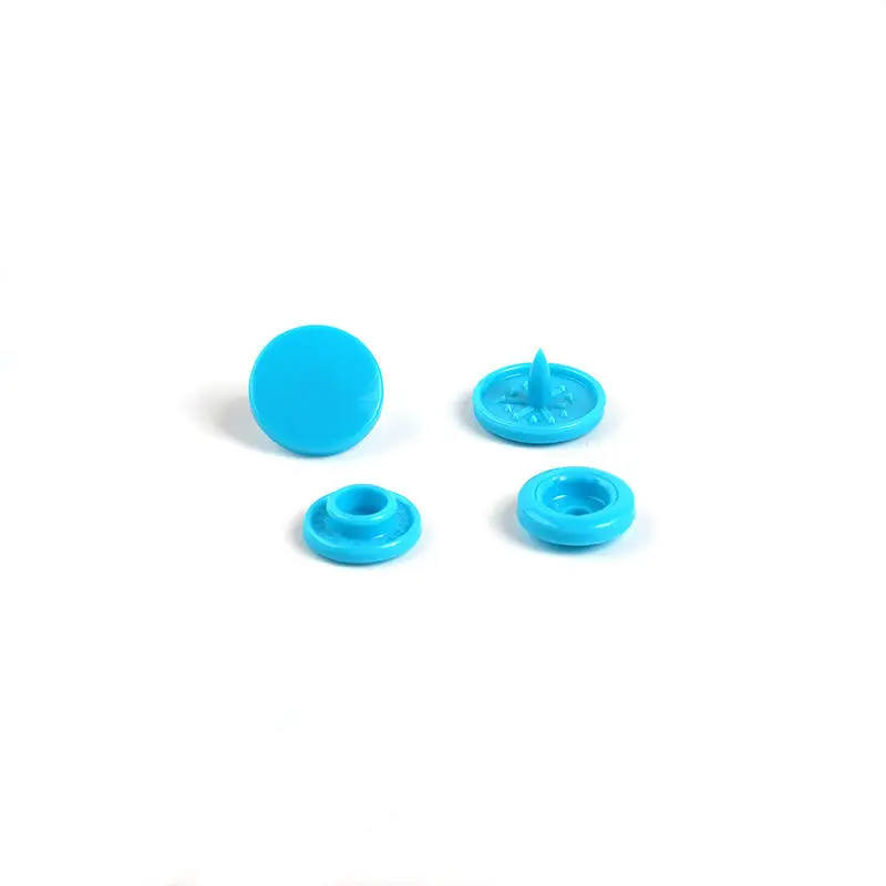 Hot Sale T3 T5 T8 Fancy Colorful Plastic Children Resin Customized Moulding Round Baby Clothes Bags Towel Fastener Snap Button