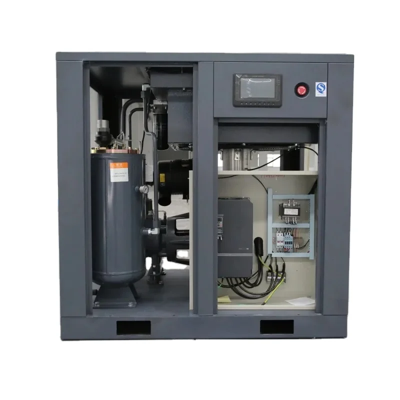 Langair 50HP 37kw AC Power OEM/ODM General Industrial Oil Injected Screw Type Air Compressor