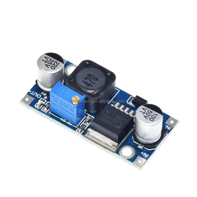 DC-DC Step Down Buck Converter Module LM2596 3.2V-40V to 1.25V-35V Adjustable Power Voltage Regulator Step-down Transformer