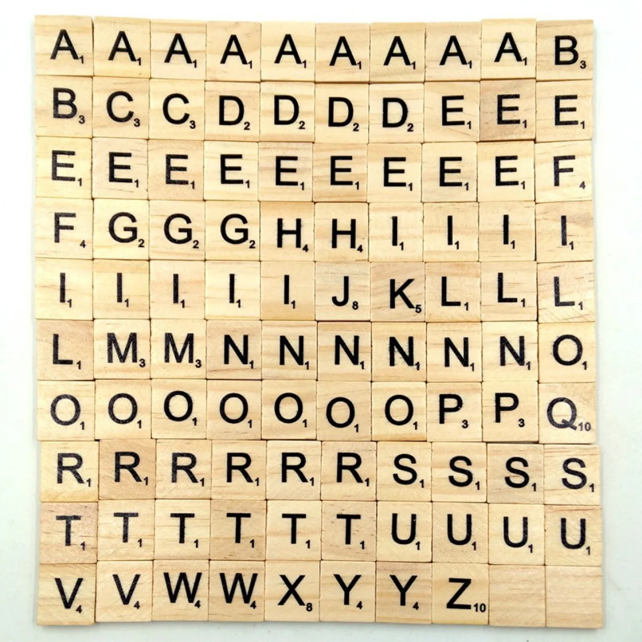 COST-EFFECTIVE WOODEN ALPHABET SCRABBLES EDUCATIONAL TOYS FOR KIDS CHILDREN TOYS