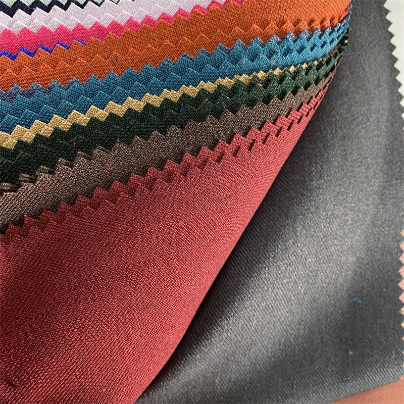 WHOLESALE SS23 TRENDS 100% RECYCLED POLYESTER TWILL IMITATED WOOLEN LIKE FABRIC FOR FORMAL SUITING FABRIC