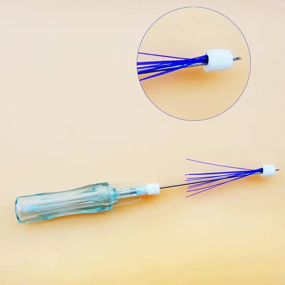 Face Lifting Multi Thread with Needle L Cannula for Filling Korea  PDO Thread Lift