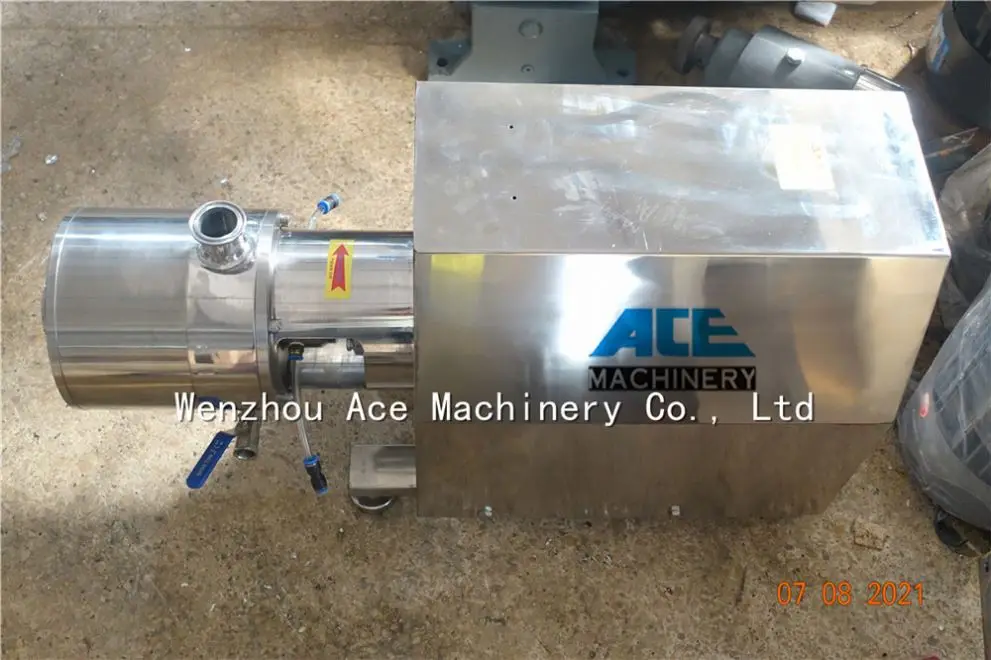 Ace Factory Ketchup And Mayonnaise Homogenizer Pump/ High Shear Mixer Emulsifying Pump
