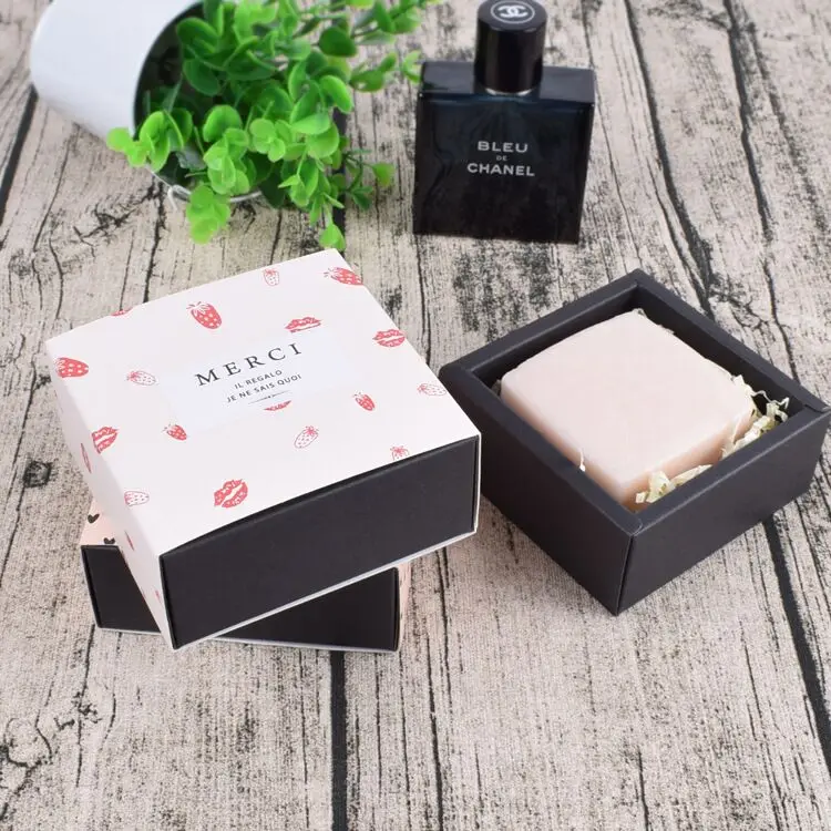 Three Style Drawer Box Type Gift Box for Chocolate Packaging Soap Package box