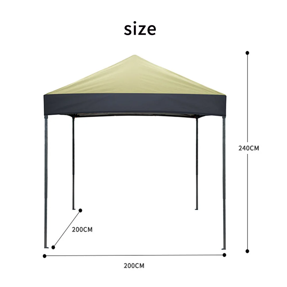 Telescopic Four-Legged PVC Rain Tent Pop-Up Sun Protection Garden Umbrella for Trade Shows and Outdoor Events