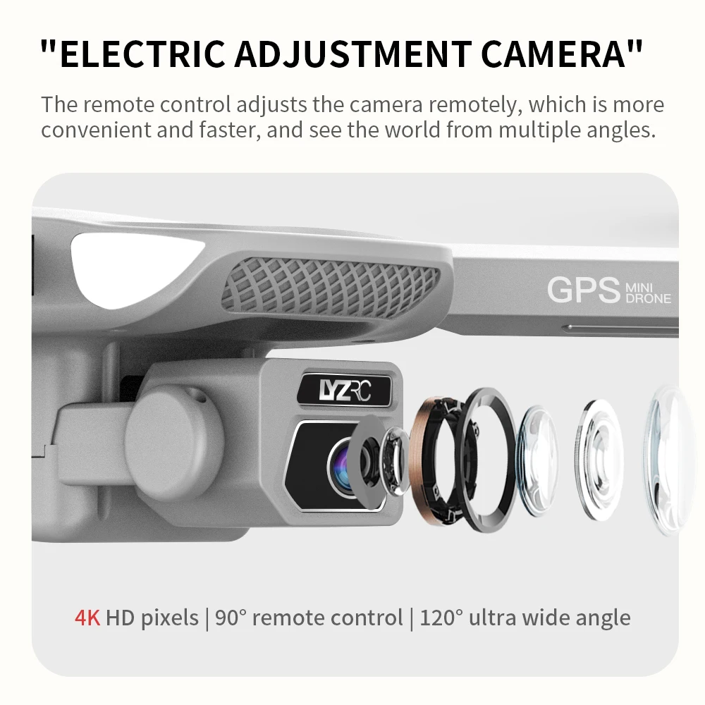 Hot Sale L900 Pro RC Drone Brushless Drone With 4K Camera And GPS Wifi Foldable Laser Obstacle Avoidance RC Drone&Accessories