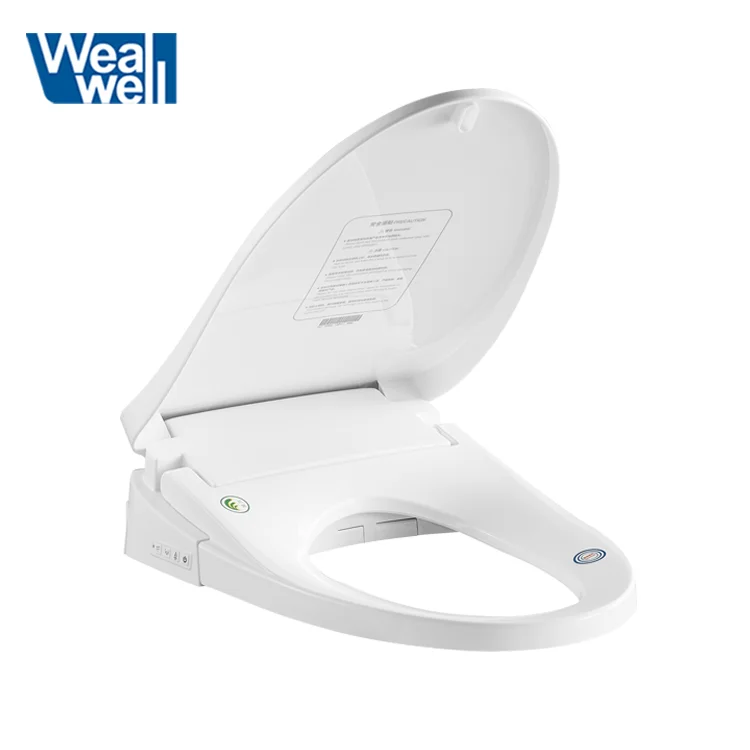 Wealwell sanitary ware auto cleaning toilet bidet with automatic flip cover auto open