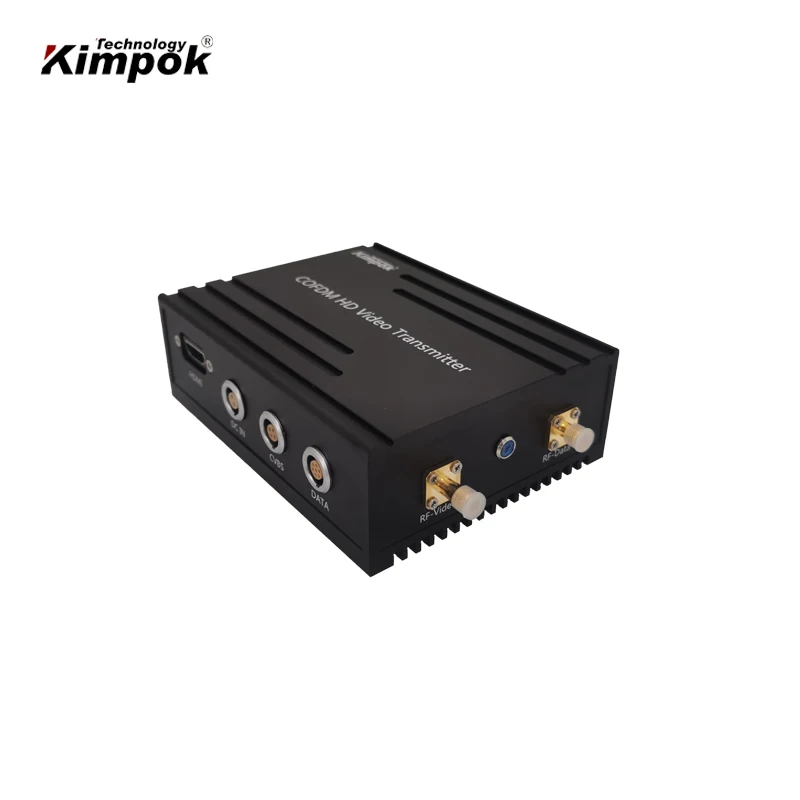 300~900Mhz UAV Wireless Video Transmitter 5W COFDM Long Range Drone Data Link