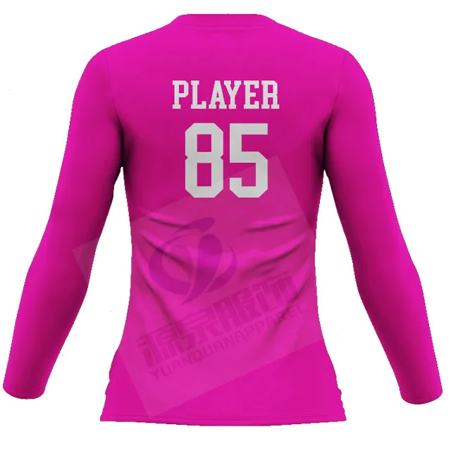 Женские футболки с длинным рукавом для волейбола