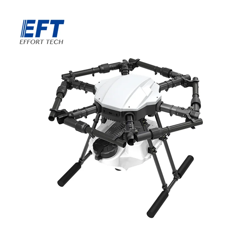EFT/E610P/Autonomous flight planning route 10L agricultural automatic plant protection spraying medicine drone   EFT E610P