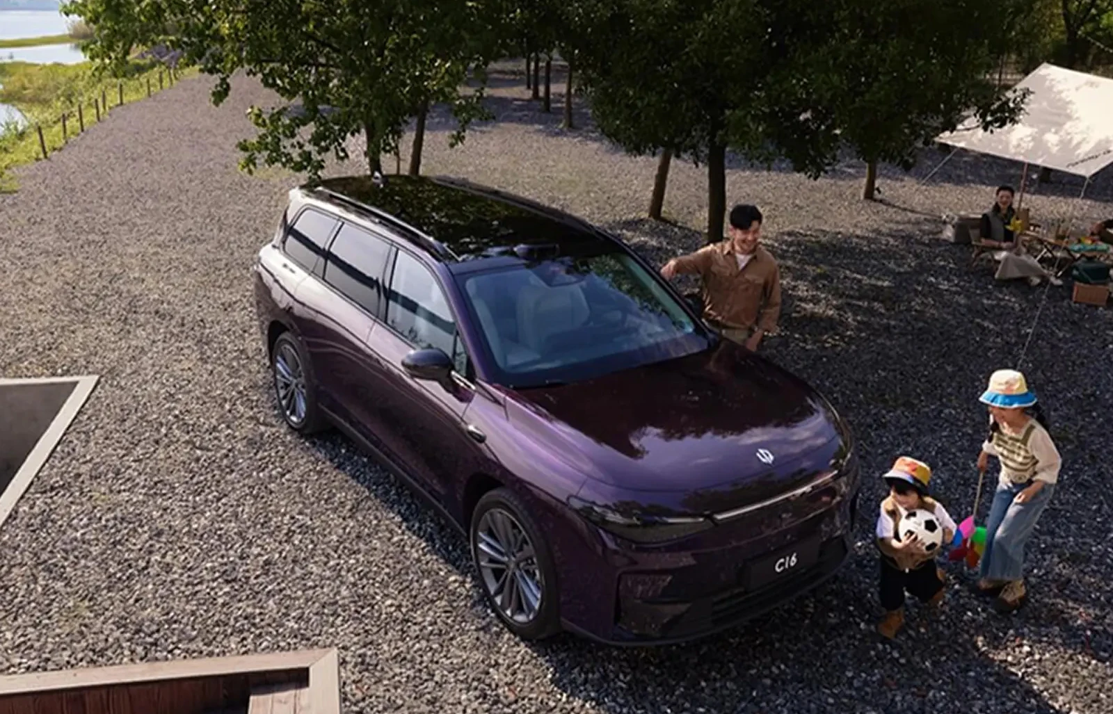 Китайский 4-колесный роскошный новый автомобиль гибридный внедорожник Электромобиль двигательный двигатель c16 ev новые энергетические автомобили 7 мест для взрослых распродажа
