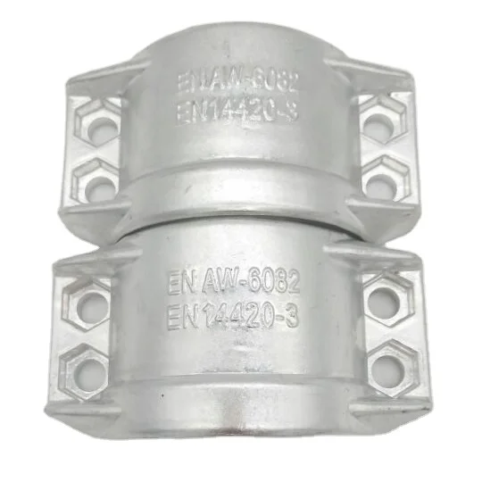 Aluminum Stainless steel EN AW-6082 Safety hose Clamp
