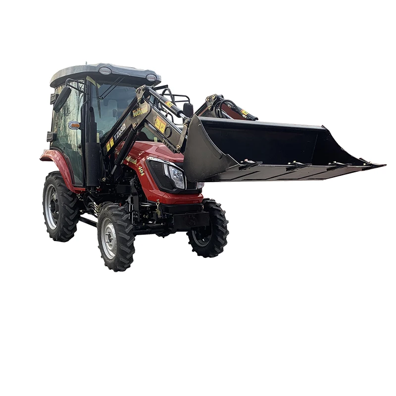 Agricultural 4 wheel trator small mini 4x4 40hp farming tractors made in China