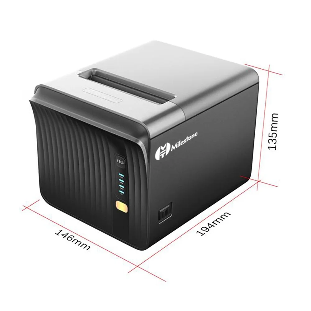 Барвей MHT-P80A POS термопринтеров для Билл чековый принтер с дополнительным Wi-Fi/синий зуб/USB использовать для обуви для печати этикеток