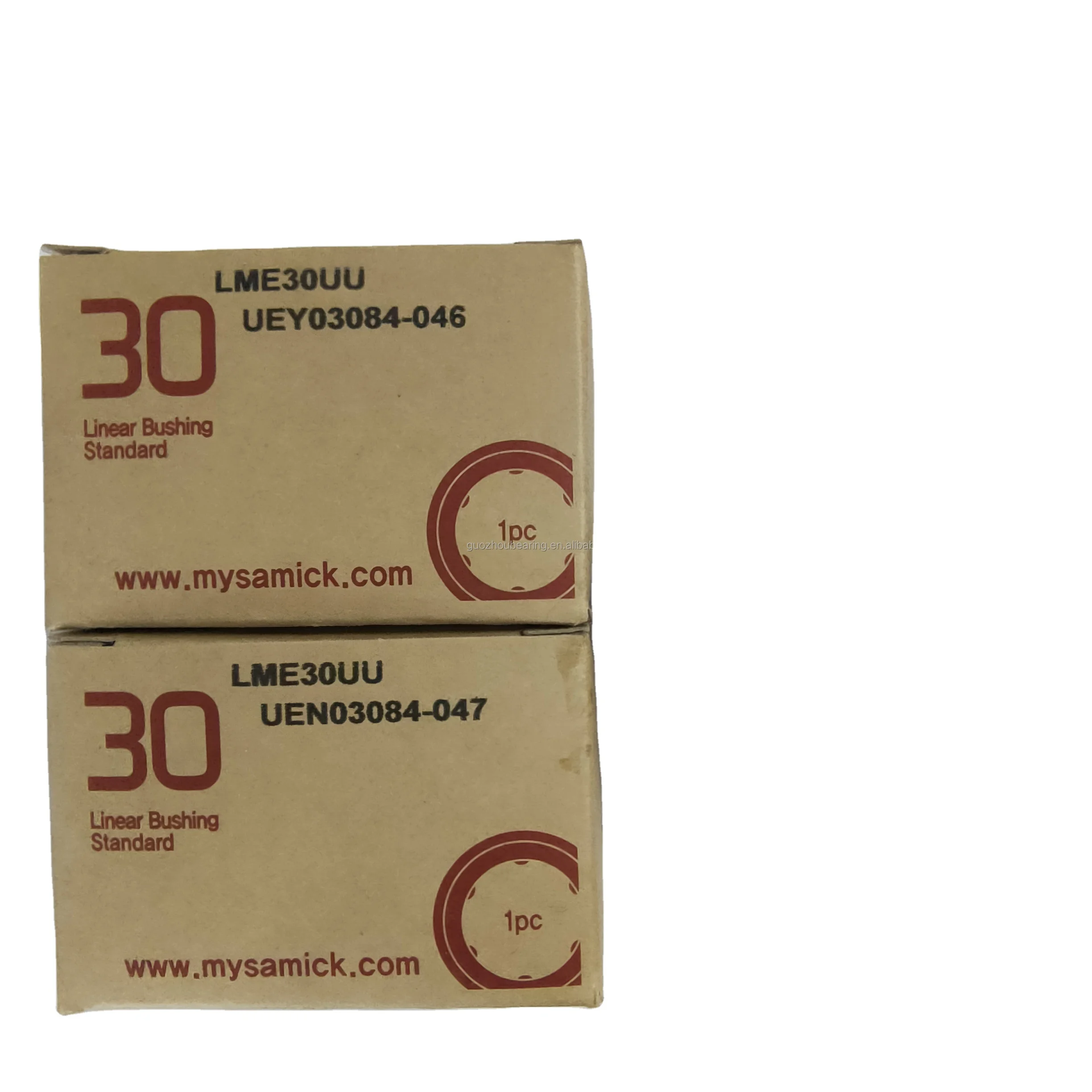 SAMICK 25x40x58mm Closed Linear Motion Ball Bushing With Rubber Seals LME25UU